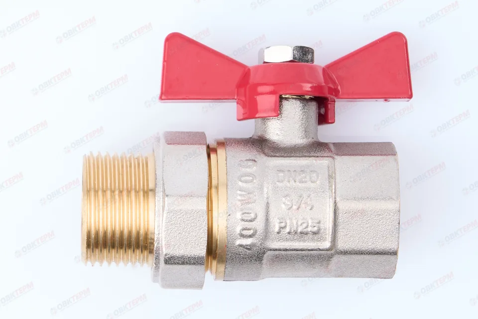 Кран шаровый с американкой    ТСМ   3/4"               (100)