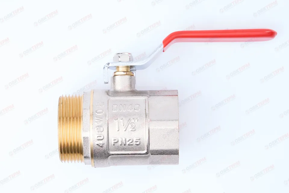 Кран шаровый ТСМ 1 1/2" ВН ручка (40/4 шт)