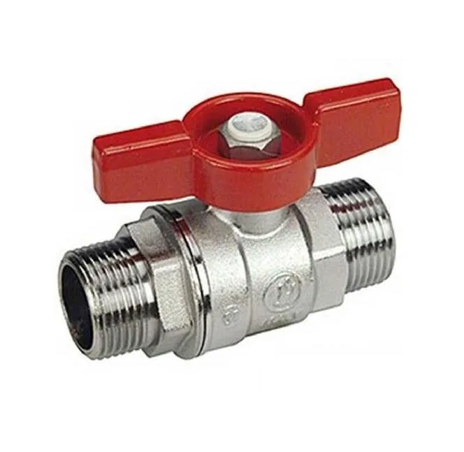 Кран шаровый GIACOMINI 1/2" НН бабочка (100/10 шт)