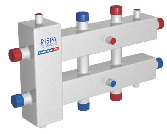 Разделитель гидравлический модульного типа RISPA ГРУ + КМГ60 - 3ВУ / DIAL STEEL GRM 3х60