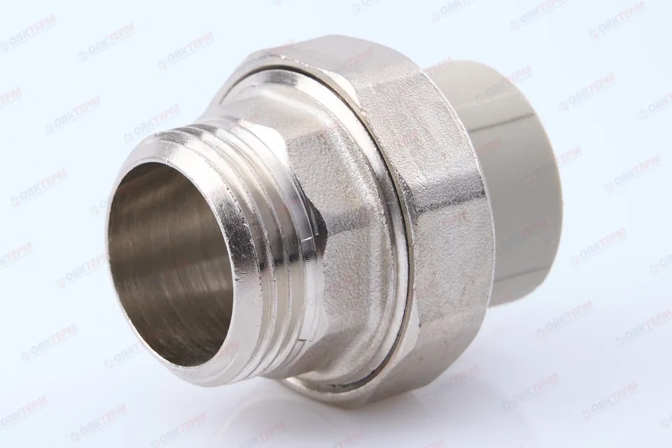 Разборное соединение   25 * 1 н            (VALFEX)  серый  (80/20)