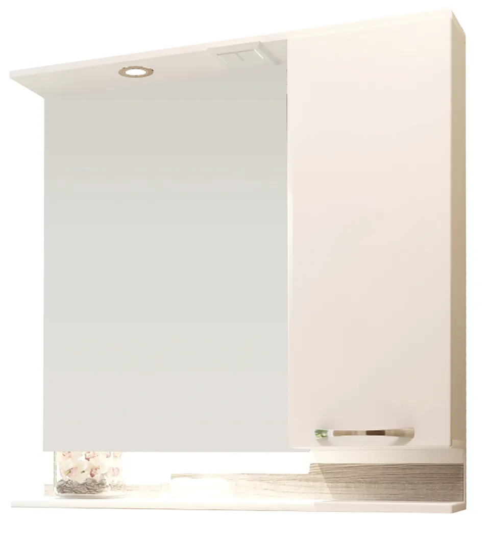 Зеркальный шкаф EvaGold  75 "Каскад" EvaGold  моринга