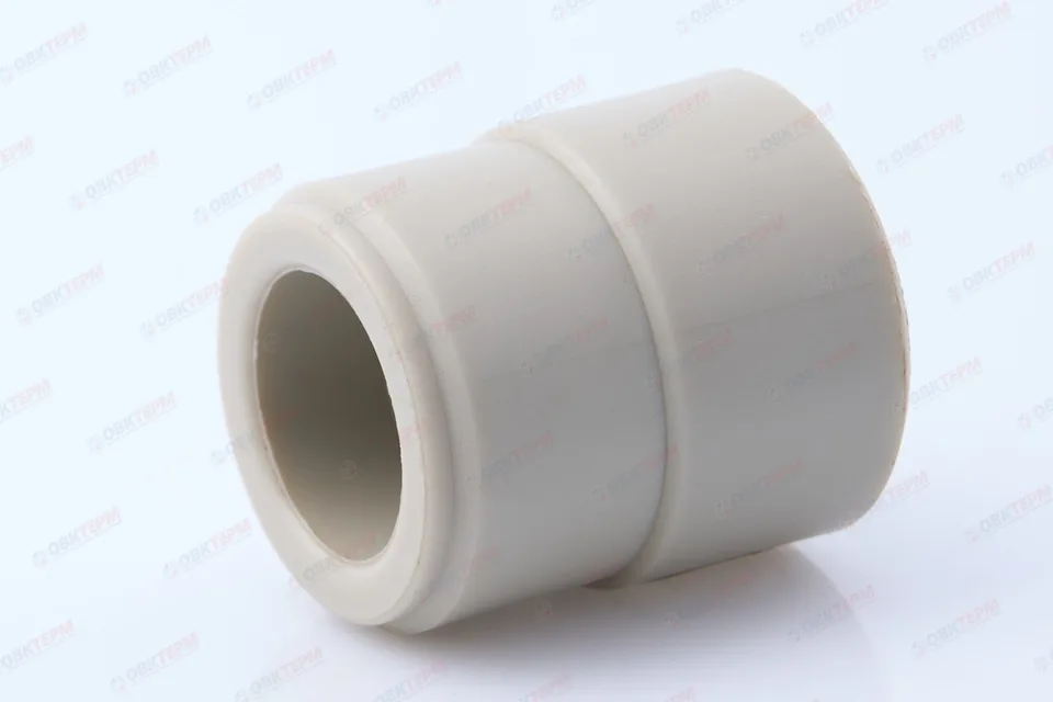 Муфта переход.  ВН  32*25   СЕРАЯ PP-R   (RTP)    (200/50)