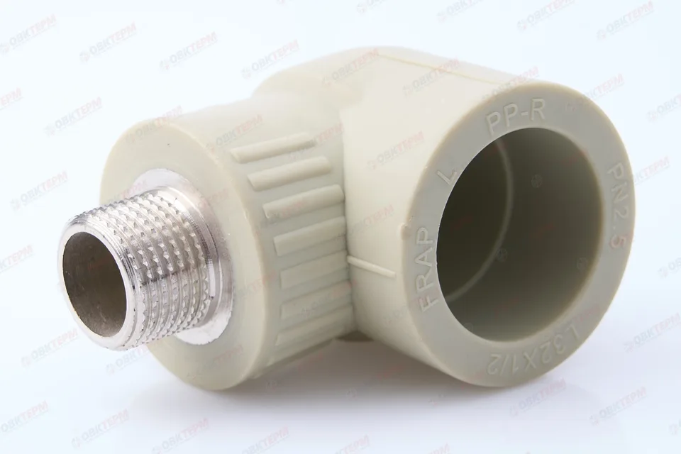 Угол с МРН  32 * 1/2"          (PP-R СЕРЫЙ  РОССИЯ)            (    /5)