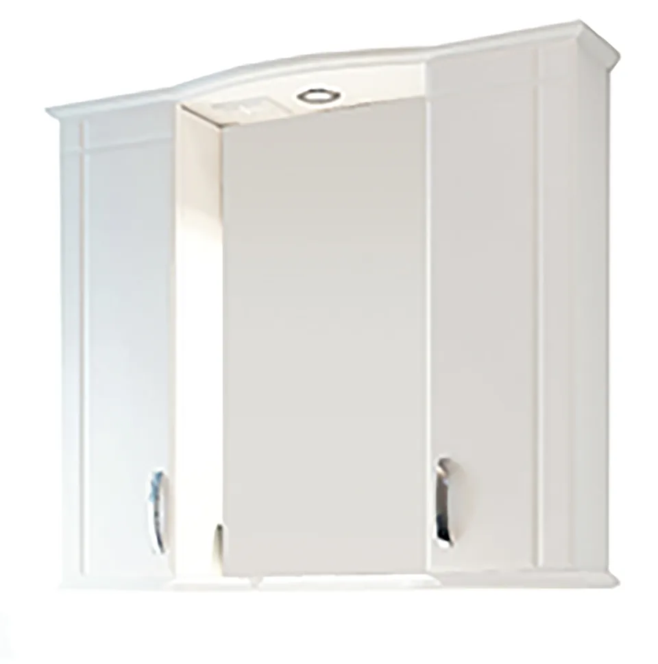 Зеркало EvaGold 80 "Jacqualine" белый глянец