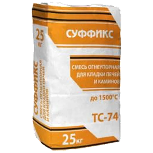 Суффикст Смесь Огнеупорная ТС-74 25кг (60 шт/пал)