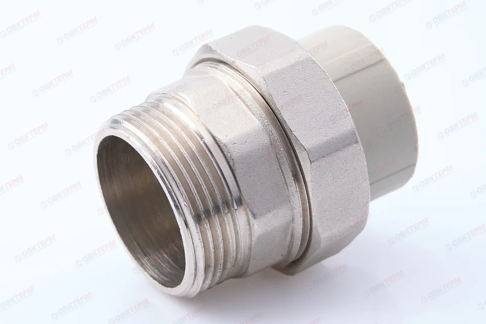 Разборное соединение  32 * 1 1/4" н        (VALFEX)  серый  (50/10)