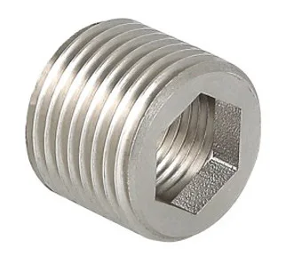 Футорка  под шестигранник   3/4"н  -  1/2"в    никель   (Valtec)