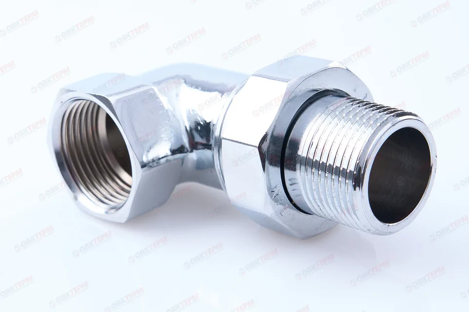 Американка хром TIM   3/4" угловая (45/10)