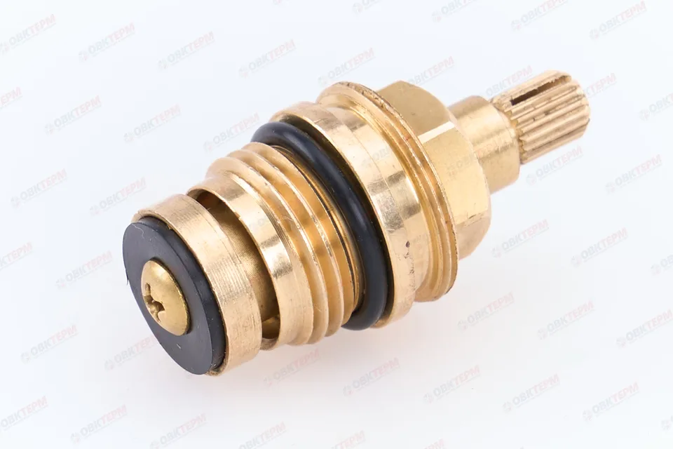Кран-букса - EUROPRODUCT резина Турция 20 шлицов с прорезями короткий шток 1/2" (300 шт/ящ)