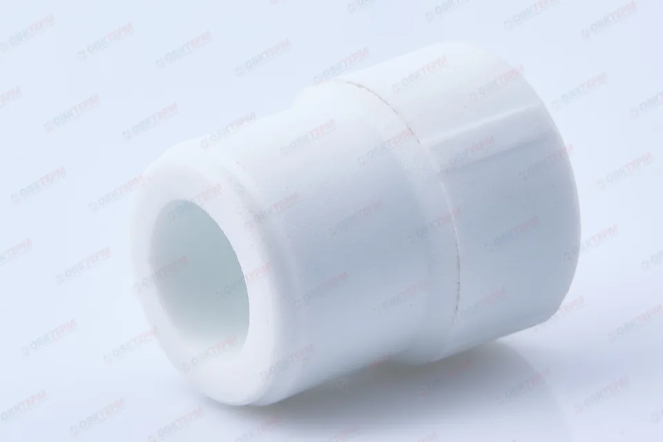 Муфта переход. 25*20  ВН    (VALFEX)  белый  (500/100)