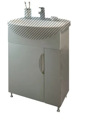 Тумба напольная EvaGold  60 "Vanessa" бел (ум Элеганс 60)