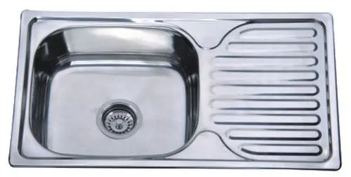 ZERIX мойка Z7642-08-180E (SATIN) ВРЕЗНАЯ /сифон (10шт/ящ)