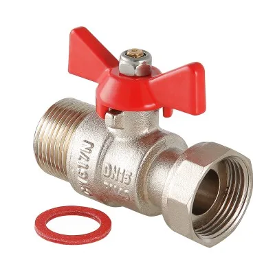 Кран шаровый    Valtec с накидной гайкой    3/4"  вн (16шт/96ящ)