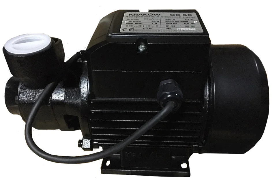 Насос вихревой  QB 60    KRAKOW   (0,37кВт/35л.м./37м.)