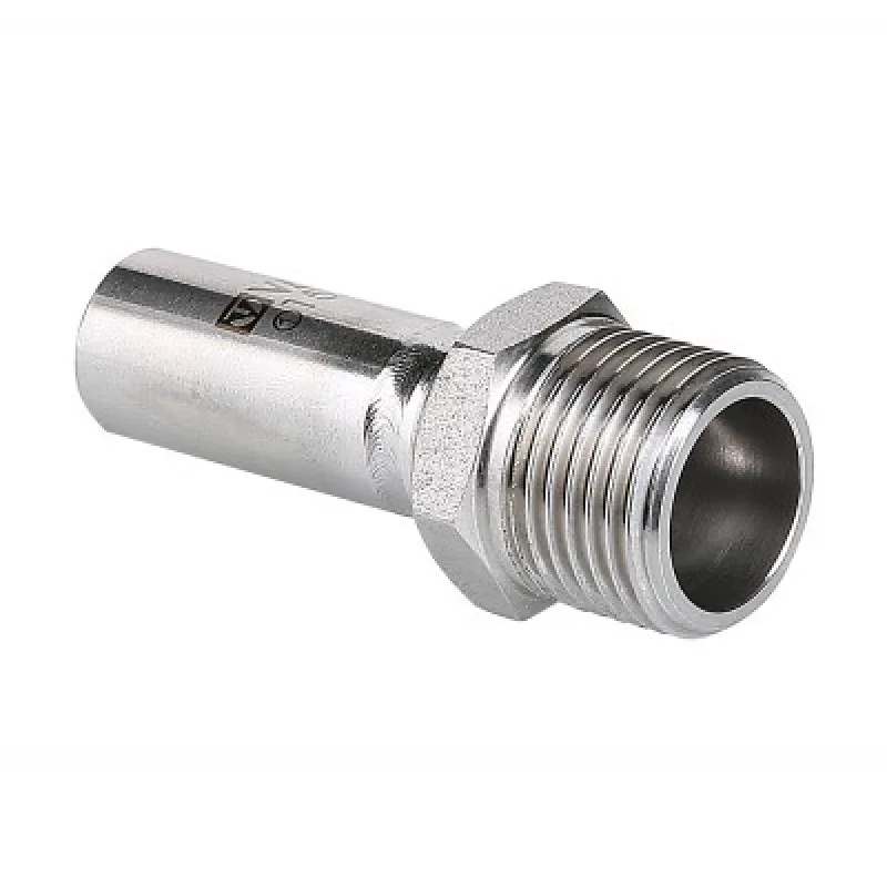 Вставка резьбовая Valtec нерж сталь с нар. р. 28* 3/4"   (5уп/120ящ)