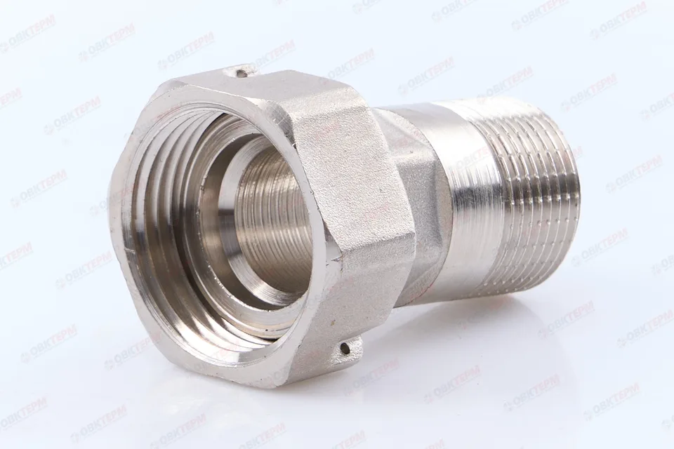 Полусгон с накидной гайкой 3/4"Н - 1"В (Valtec) (10уп/70ящ)