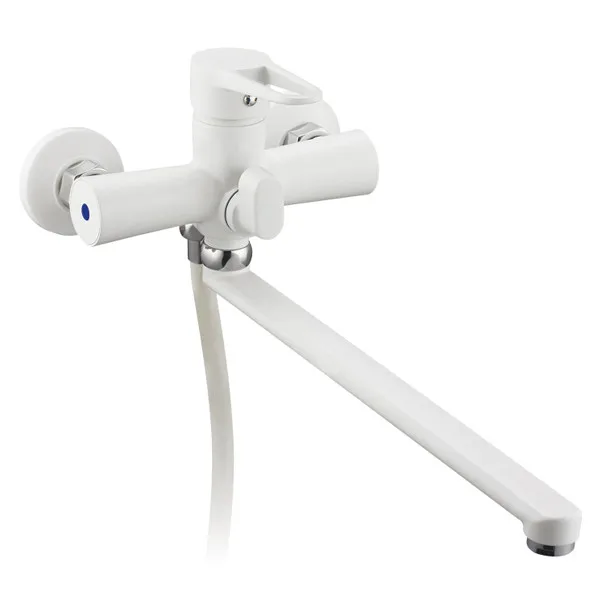 Смеситель д/ванны ZERIX PUD7 045 WHITE (10 шт/ящ)