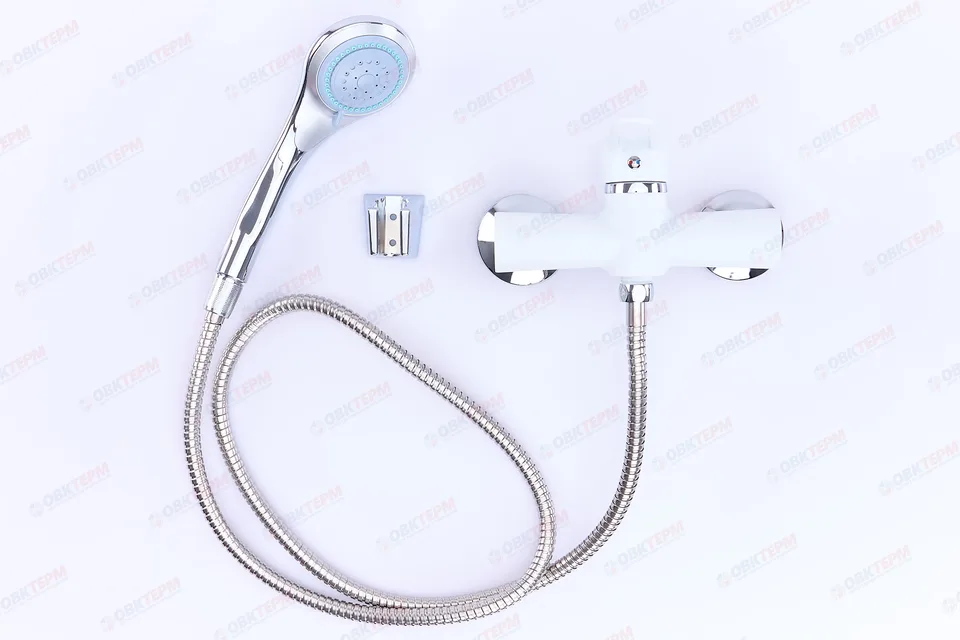 Смеситель д/душ.кабины ZERIX PUD5 045 WHITE (10 шт/ящ)