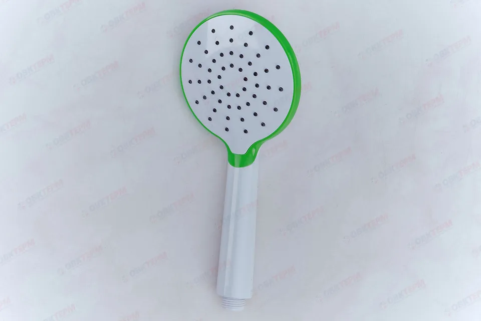 Лейка д/душа ручная ZERIX  SH-35 GREEN ( 1 режим)  (100 шт/ящ)