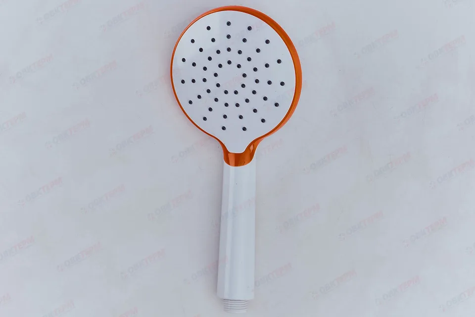 Лейка д/душа ручная ZERIX SH-35 ORANGE ( 1 режим) (100 шт/ящ)