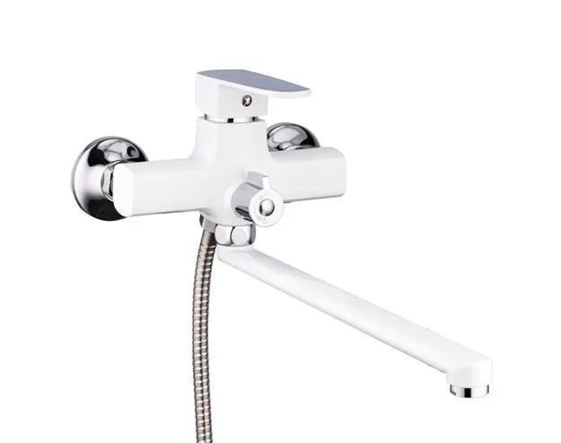 Смеситель д/ванны MIXXUS MISSOURI 006 EURO Ø35 (WHITE) (10 шт/ящ)