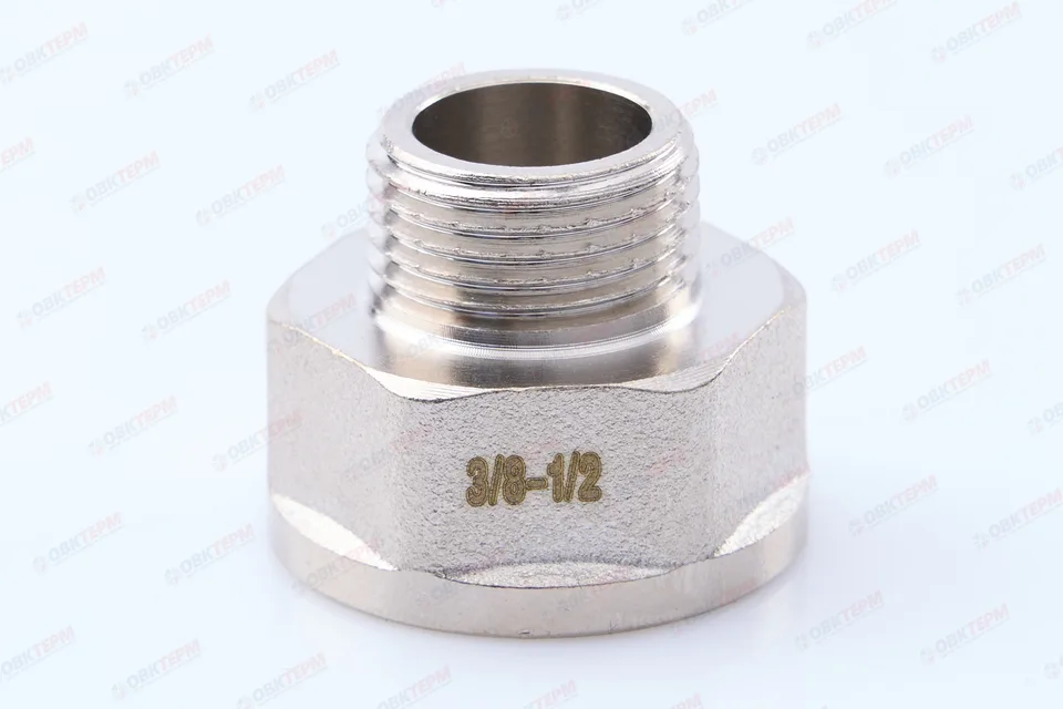 Переходник 1/2" - 3/8" Никель TIM (310/10)