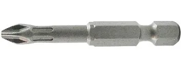 Биты 1*50 мм РН, сталь S2, кованные, торсион.,магнит (2шт)