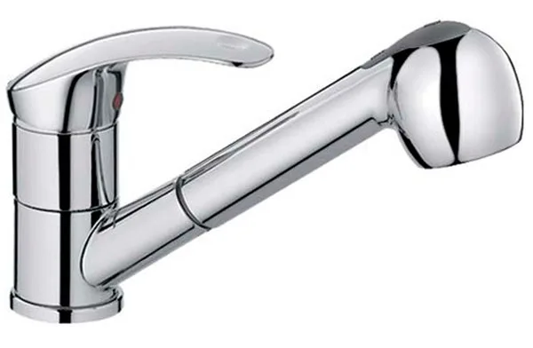 Смеситель д/кухни MIXXUS PREMIUM MAXX 014 Ø40 с выдвижной лейкой ШПИЛЬКА (10 шт/ящ)