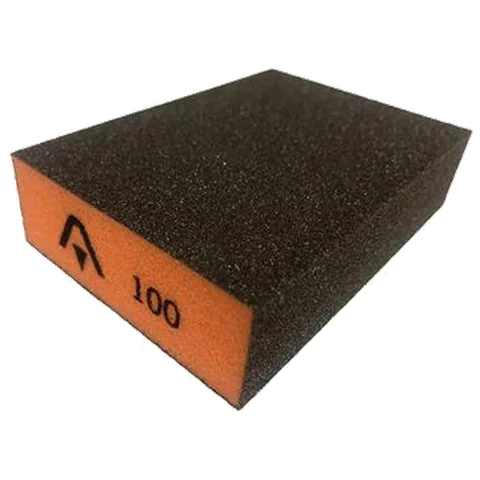 Шлифовальный блок Interflex 98х69х25мм, 4-х сторонний Р100 (100шт)