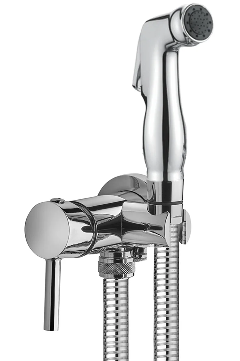 Смеситель с гигиеническим душем ZERIX BIDET-001 ф35 (10 шт/ящ)