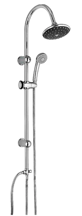 Душ/система ZERIX LR2412  (SK-001W) (без смесителя) (10 шт/ящ)