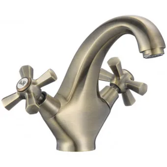 Смеситель д/умывальника буксовый MIXXUS PREMIUM RETRO BRONZE-161 (10 шт/ящ)