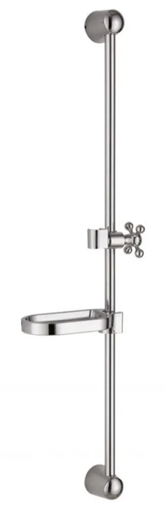 Душевая штанга MIXXUS S325 с мыльницей (без шланга и лейки) (20 шт/ящ)