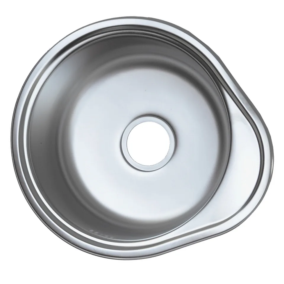 ZERIX мойка Z4843-06-160E (SATIN) ВРЕЗНАЯ /сифон (10шт/ящ)