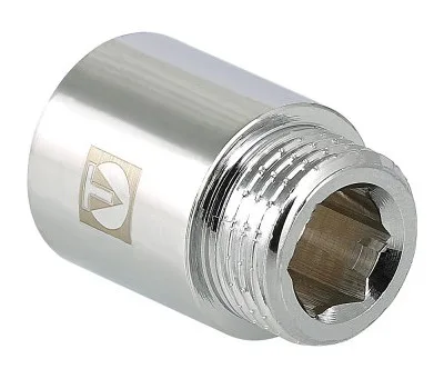 Удлинитель   1" вн *40мм     хром (Valtec)