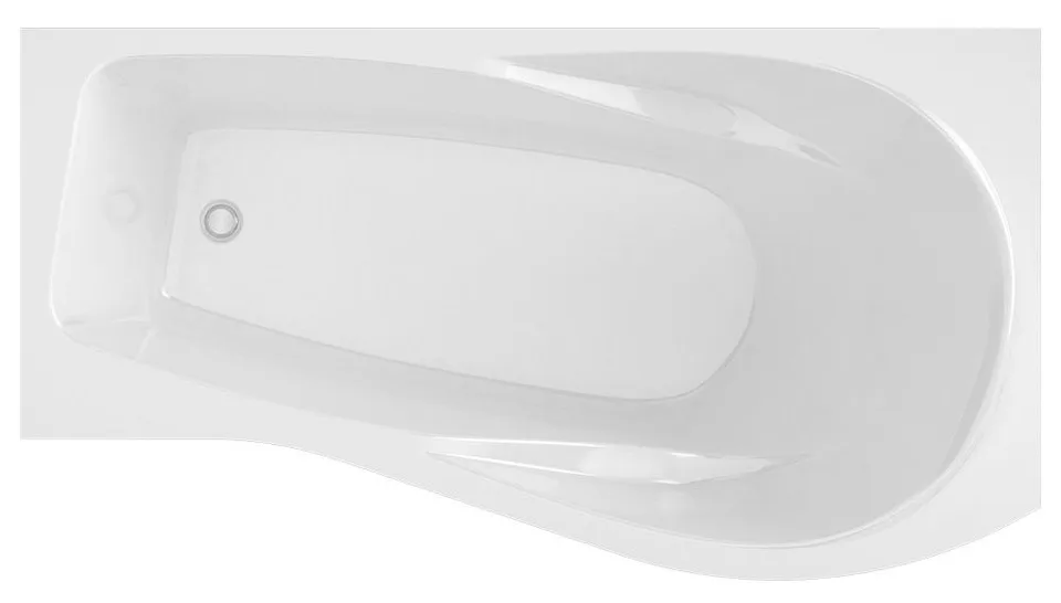 Ванна угловая акрил ALEX BAITLER ORTA R 170*92 пустая