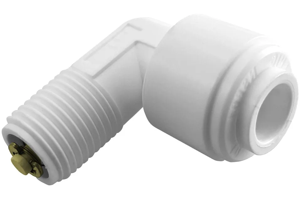 Клапан пружинный (угловой) 1/4"OD*1/8"O WB-CV3042W-Q Аквафор