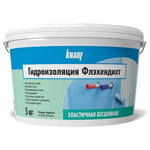 KNAUF Гидроизоляция Флехендихт без битума 5кг