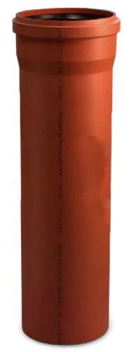 Труба РР 160 * 3.2 * 3 м (4шт/уп) РЫЖАЯ Kranar