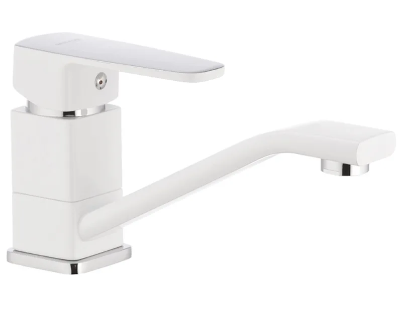Смеситель д/кухни MIXXUS MISSOURI 555  Ø35  15 см (WHITE) (10 шт/ящ)