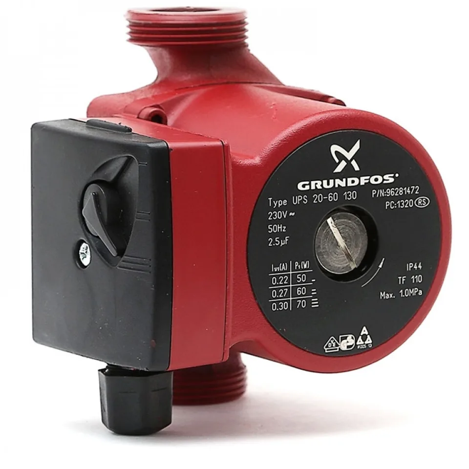 Насос циркуляционный  UPS  20/4-130    GRUNDFOS (оригинал)