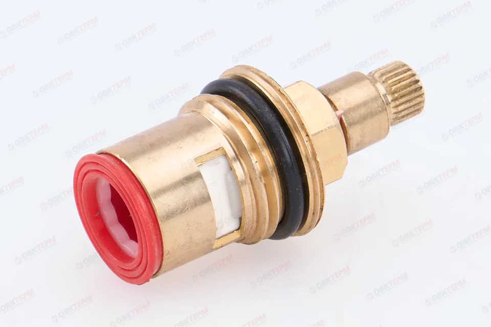 Кран-букса - EUROPRODUCT KB-004-CER 1/2" керамика /24 шлица /короткая юбка) (300 шт/ящ)
