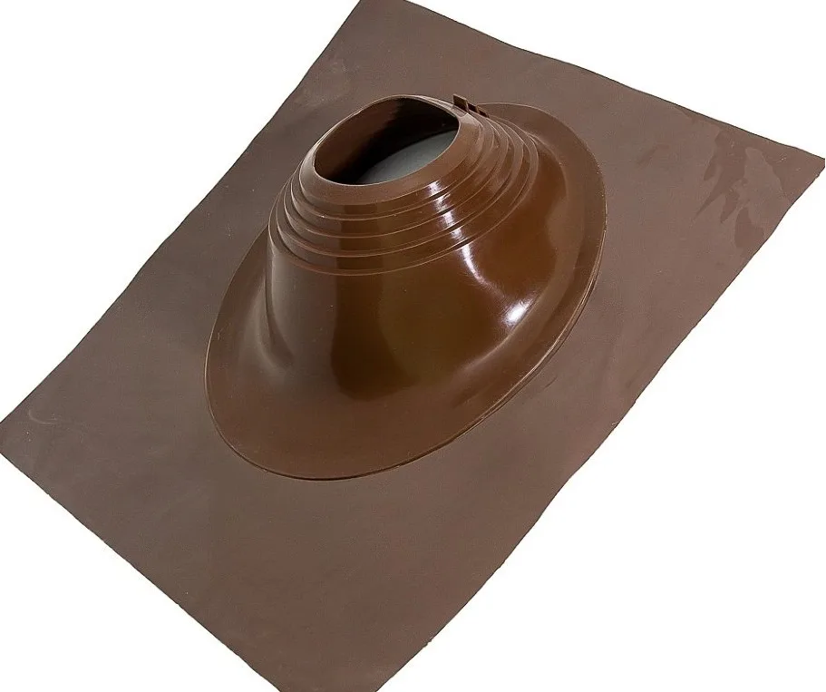 Уплотнительная манжета кровельная угловая №2 (203-280) EPDM коричневая