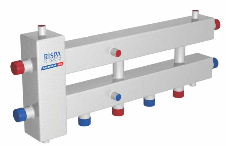 Разделитель гидравлический модульного типа RISPA ГРУ + КМГ60 - 3ВН / DIAL STEEL GRM 3х60