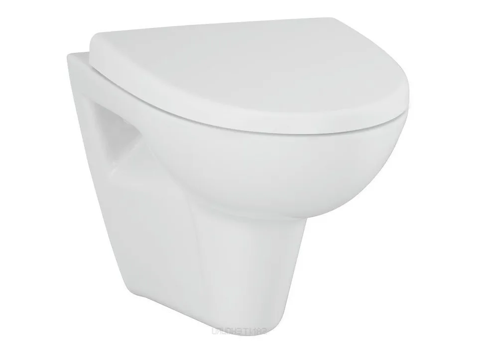Унитаз подвесной Cersanit PARVA NEW CLEAN ON (дюро Litting белый, безободковый)