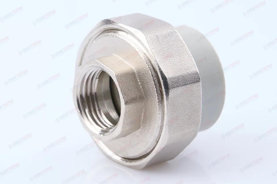 Разборное соединение   25 * 1/2" в   СЕРОЕ   (PRO AQUA)    (60/10)