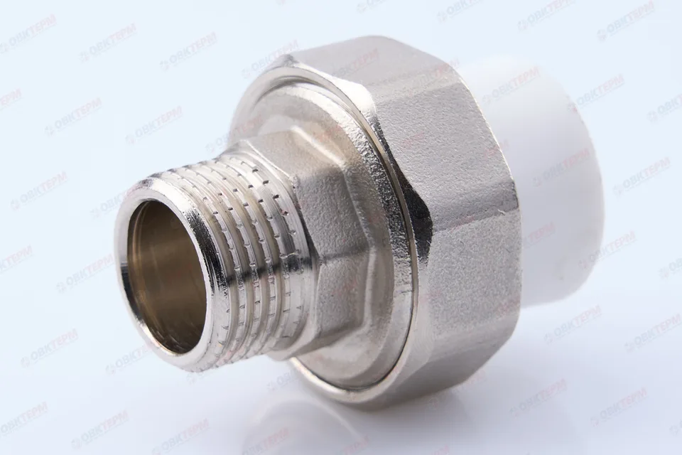 Разборное соединение   20  *  1/2"  Н   БЕЛАЯ          (PRO AQUA)    (125/25)