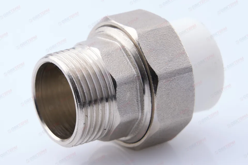 Разборное соединение   20  *  3/4"  Н   БЕЛАЯ          (PRO AQUA)    (60/10)