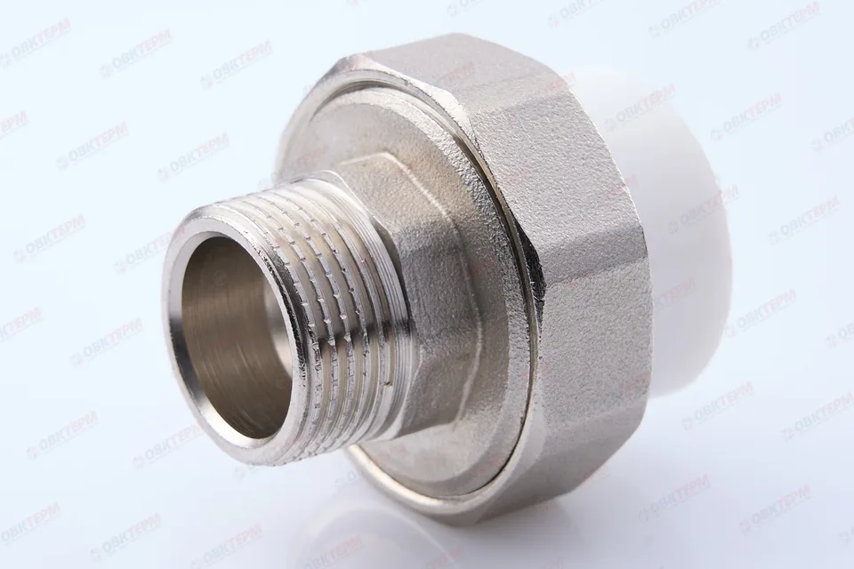 Разборное соединение   25 *  3/4"  Н   БЕЛАЯ          (PRO AQUA)    (65/13)